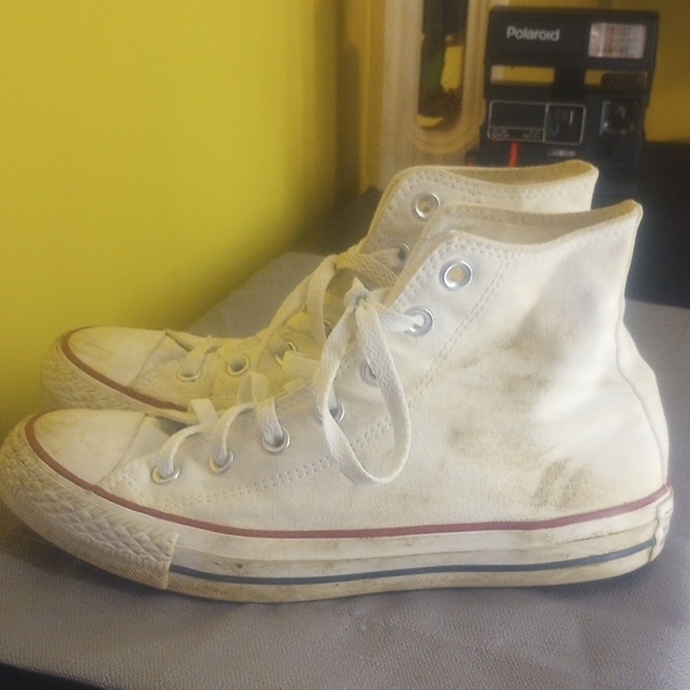 Converse White Chuck Taylor All Star Size 8 - Picture 3 of 8